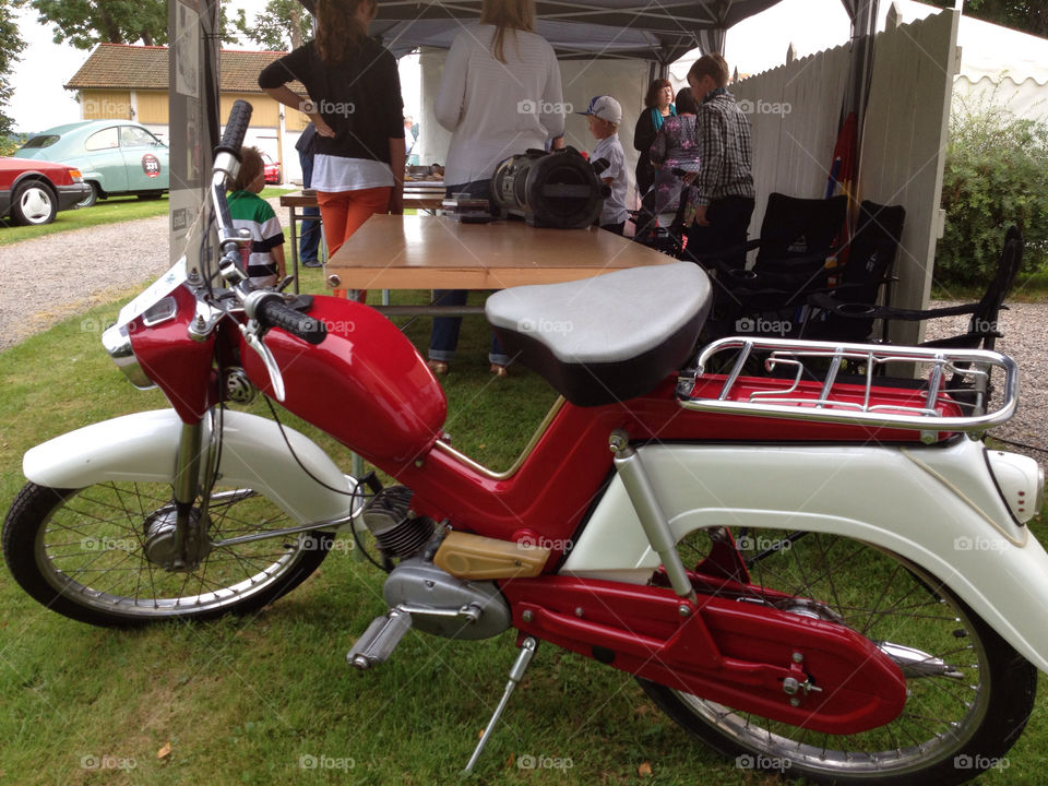 sweden red white old by zebra