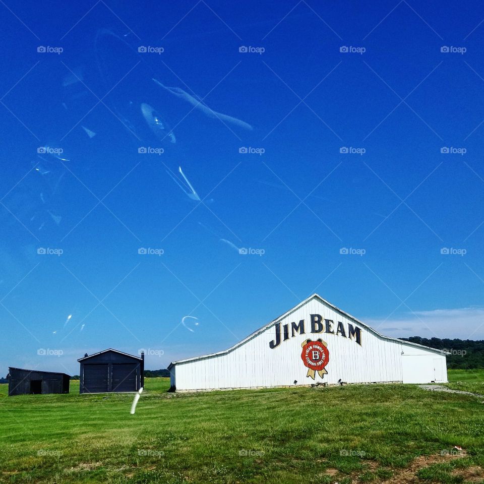 Jim Beam distillery in Clermont, Kentucky