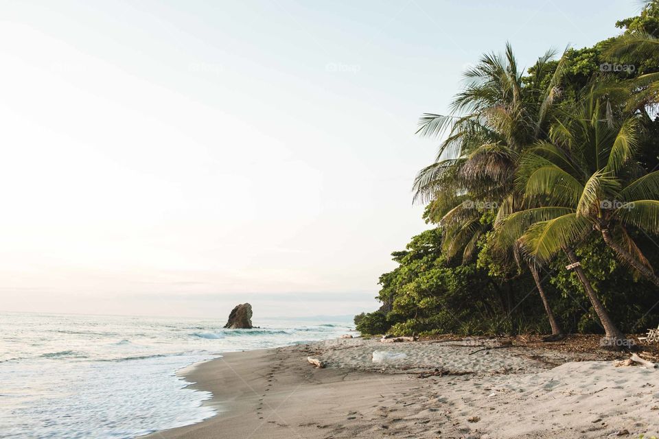 Tropical Beach in Costa Rica