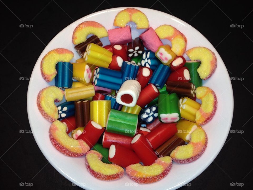 Candies In A Bowl