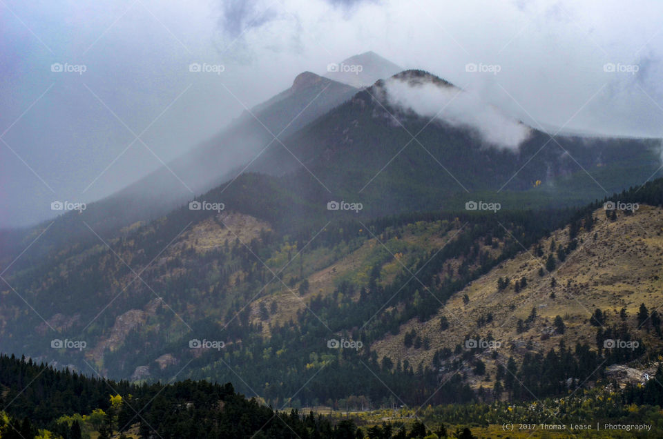 Rainy day In Estes Park
