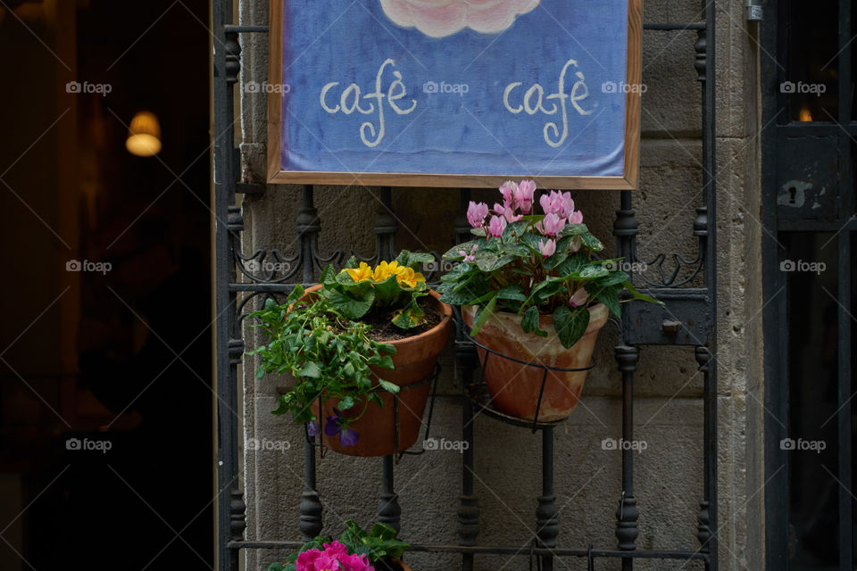 Cafe decoration