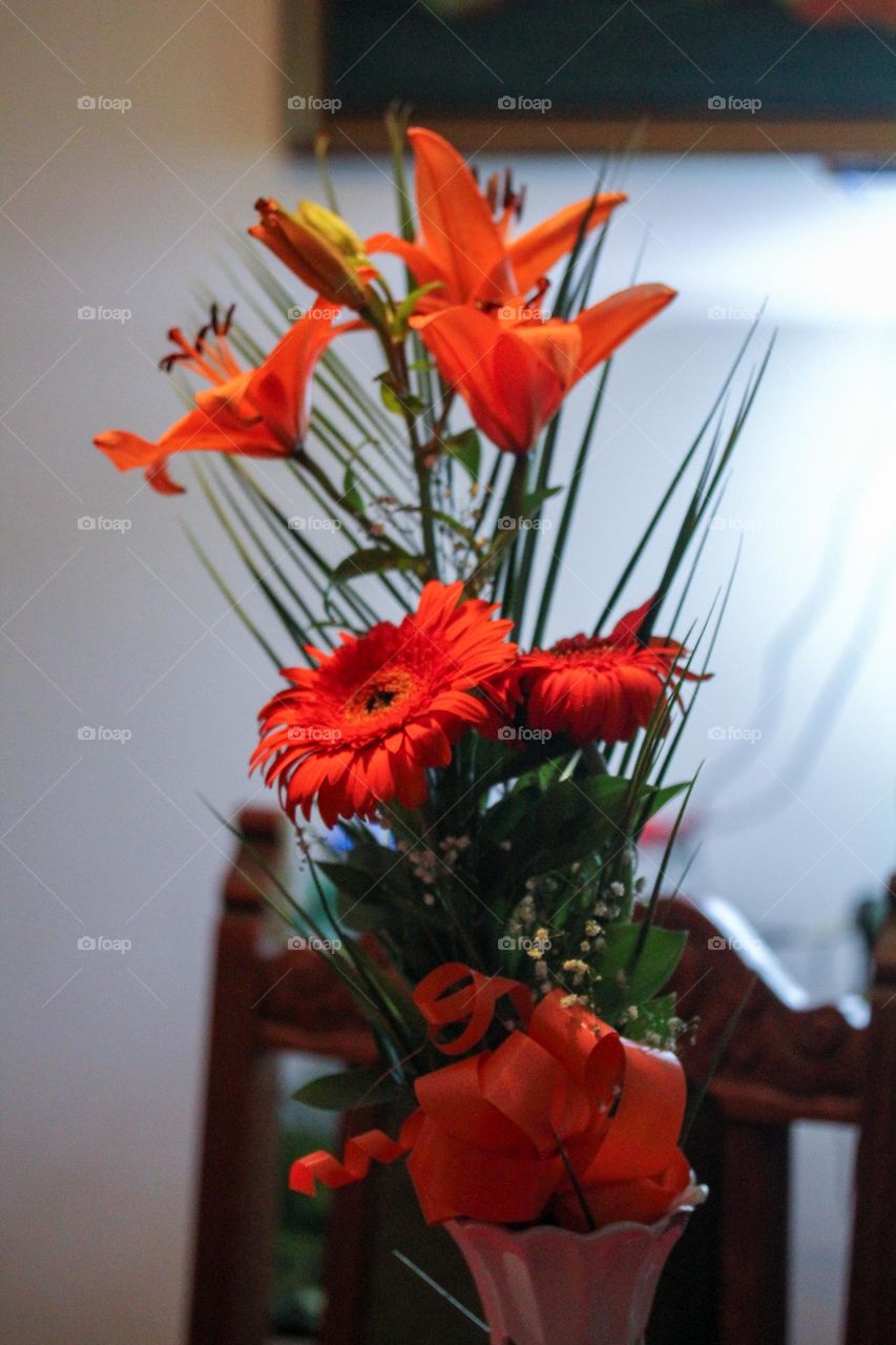 Flower in vase