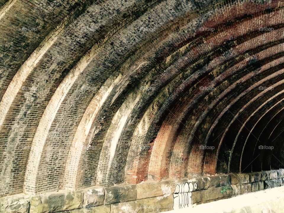 Old brick tunnel, pittsburgh PA