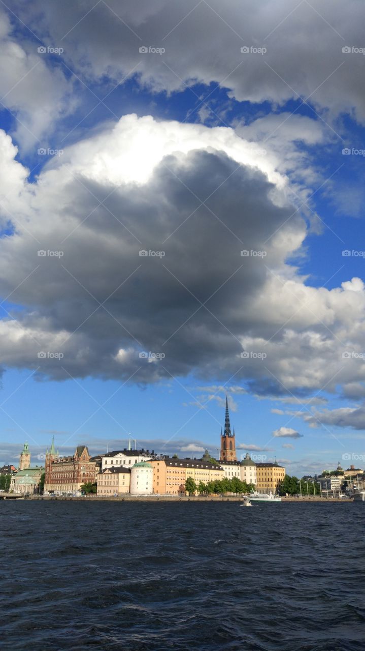 Architecture, City, Sky, Water, No Person