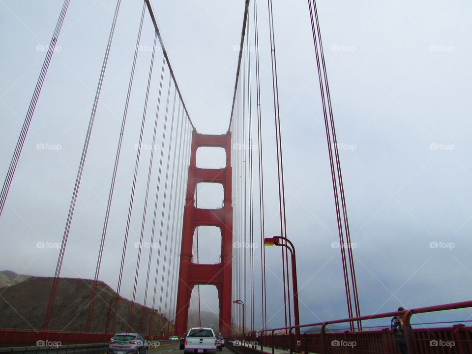 Sky, Bridge, No Person, Architecture, Steel