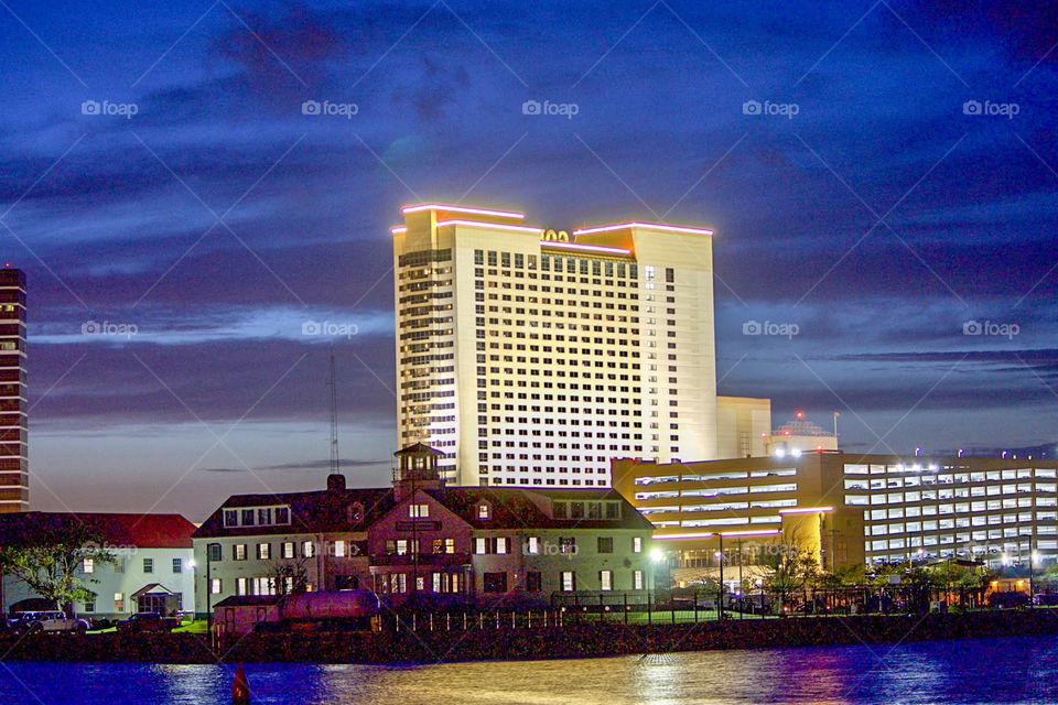Atlantic City and Brigantine,NJ. Nighttime photography adds a mood into a photo. That mood can vary from person to person.