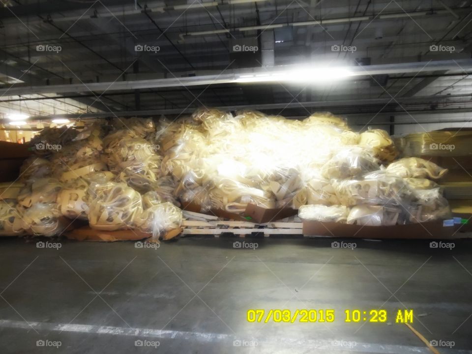 bags of foam. This is a picture of the place where I work, T. R.  C. 👣 🚶 🏃 🔥 💨 we make floating toys and chairs for the swimming