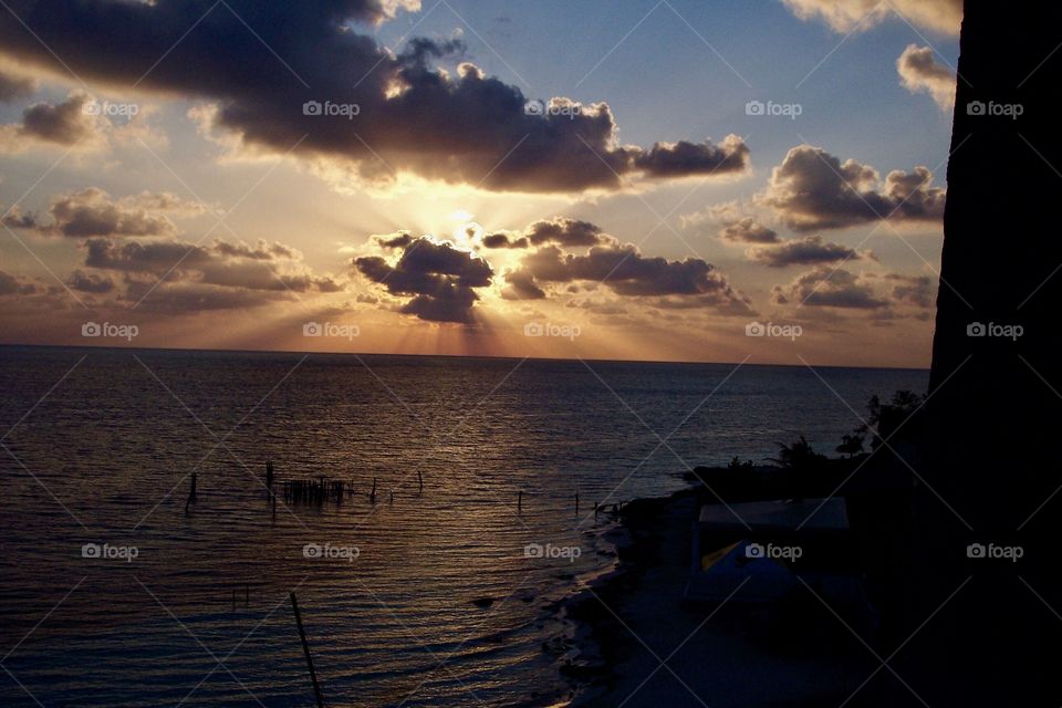 Cancun sunset