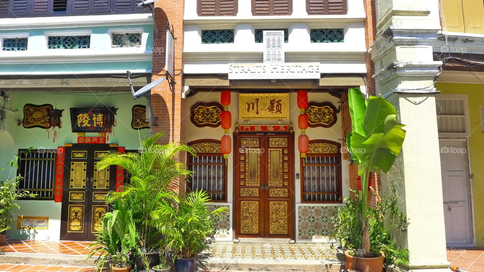 Doors in Georgetown, Malaysia