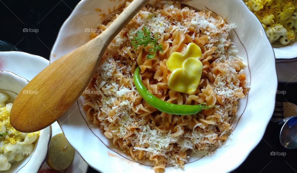 Cheese pasta