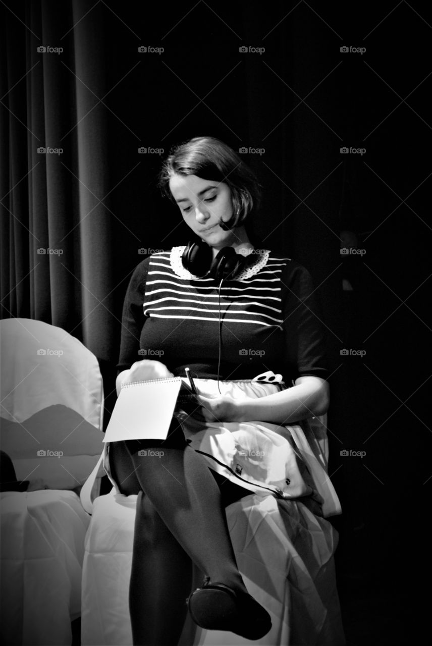 Actor in the production of twelfth night