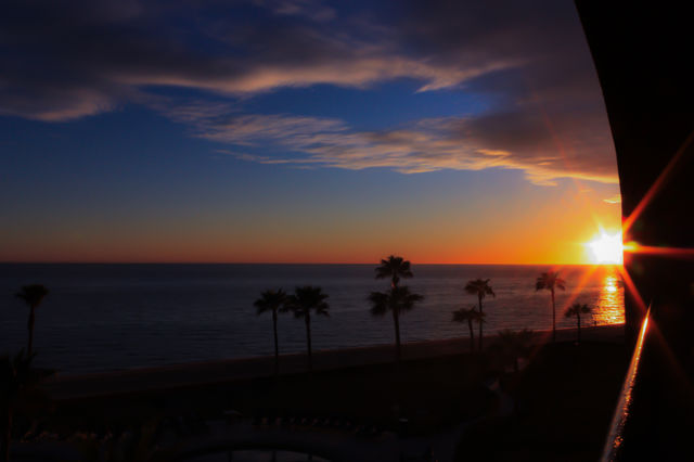 Mexican Sunset. Vacation in Mexico