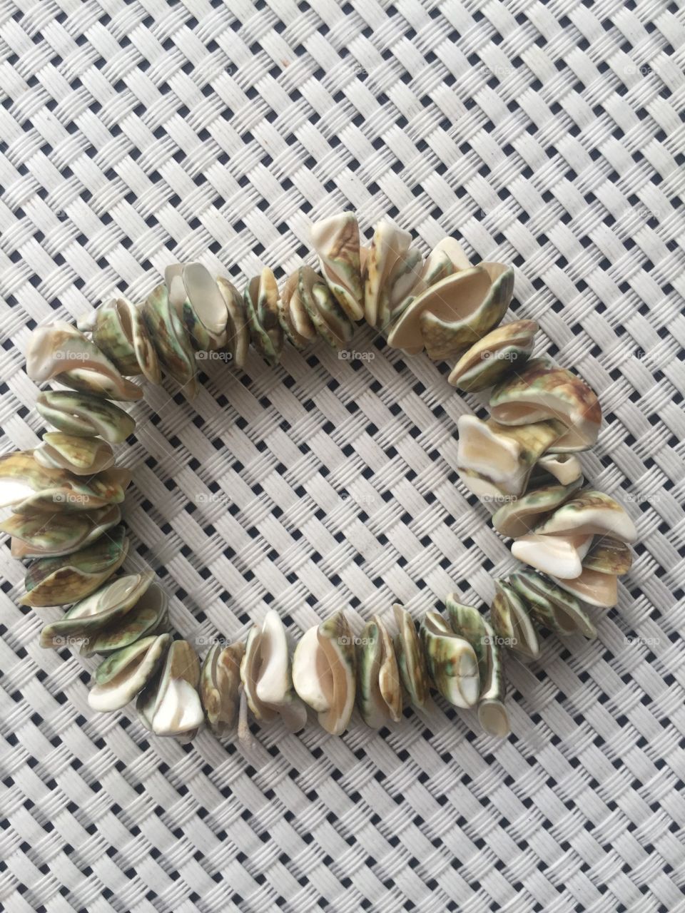 Bracelet of shells