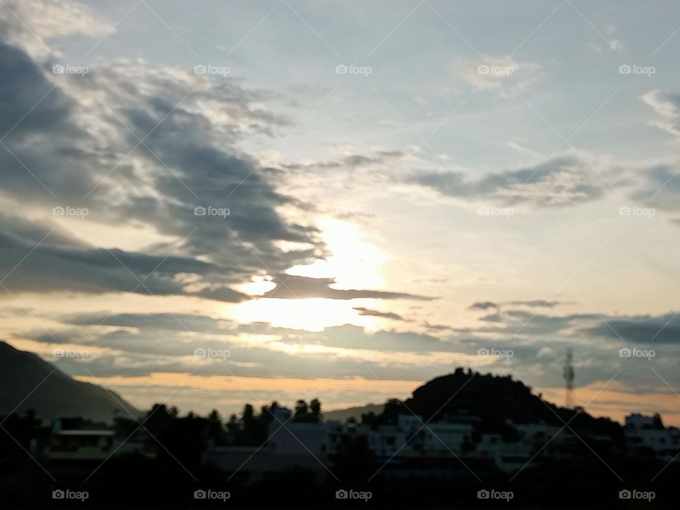 *Ravarma* Golden clouds, Amazing art, Beauty colors, Happy evening