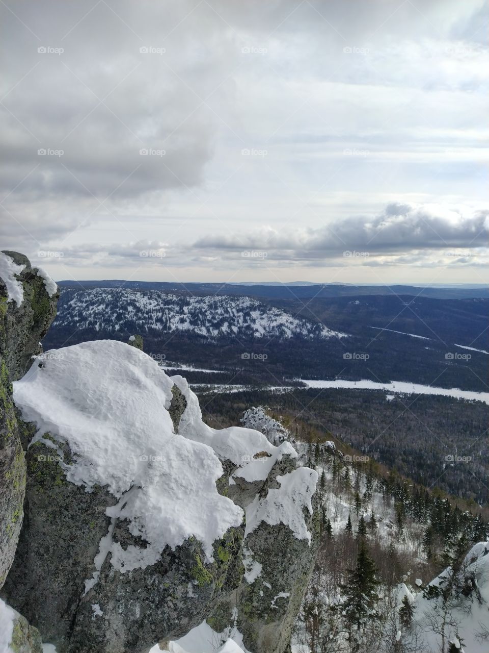 National park. Mountain