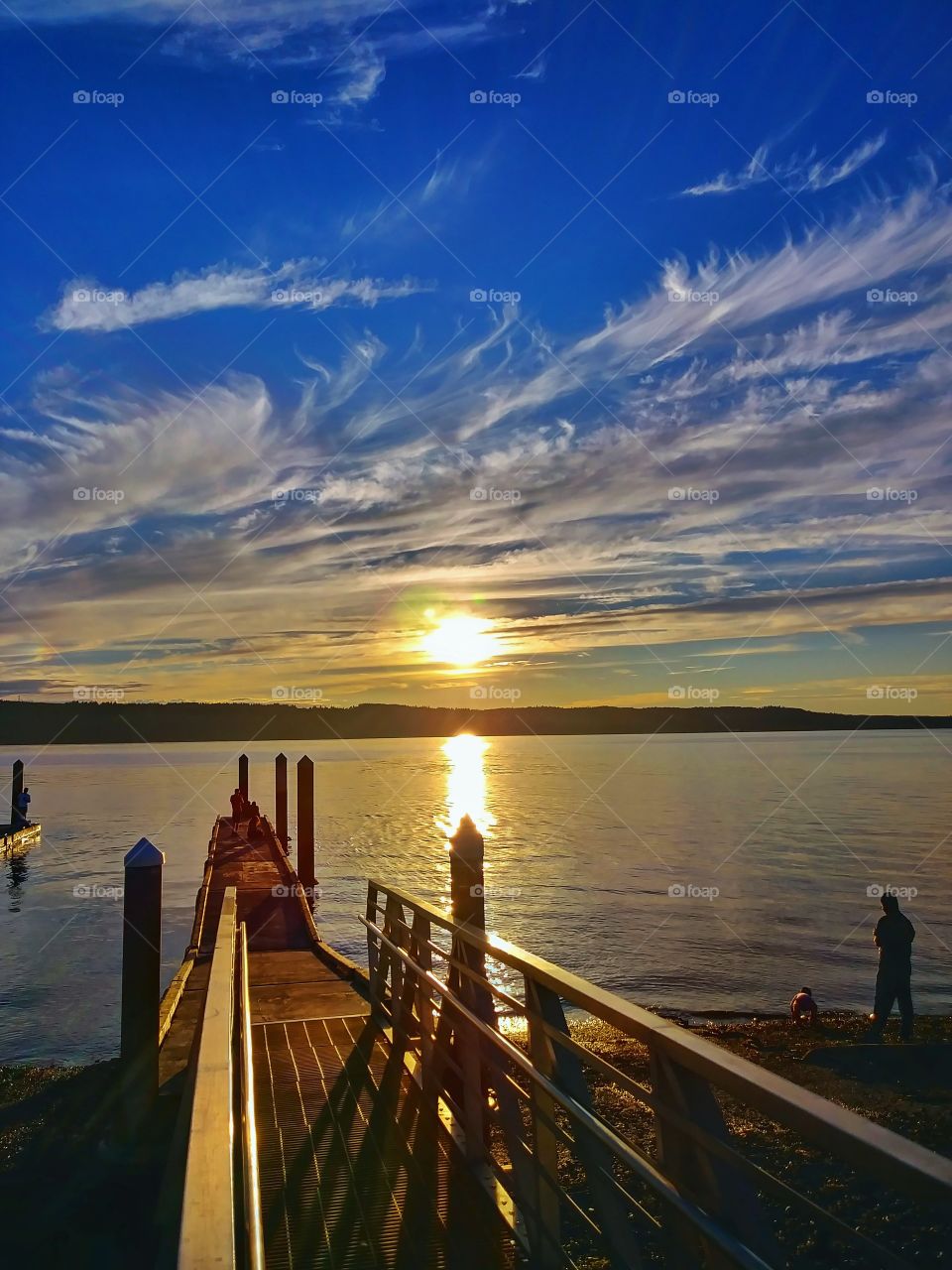 Sunset on the Pacific