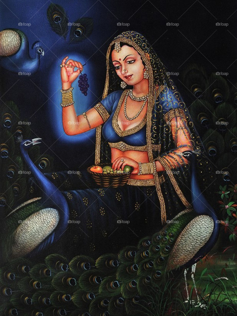 Traditional Rajasthani Painting