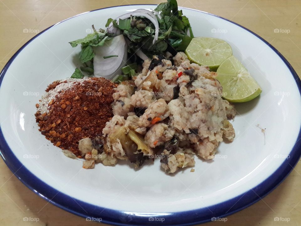 thai spicy food. try thai spicy food