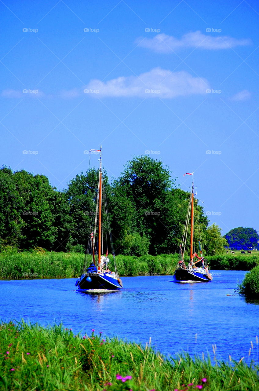 summertime...sailing at the Netherlands