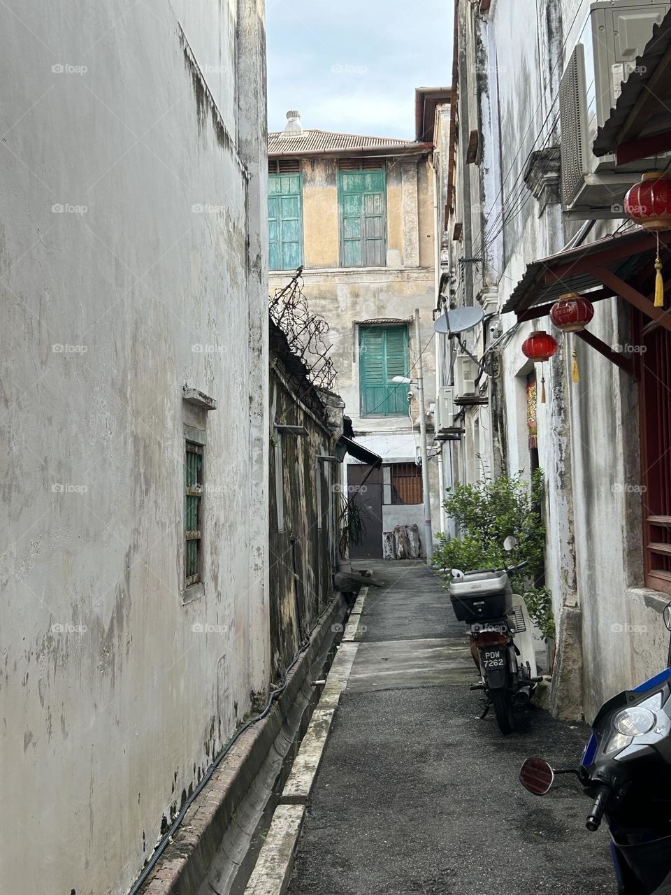 Hallway in Georgetown,Penang