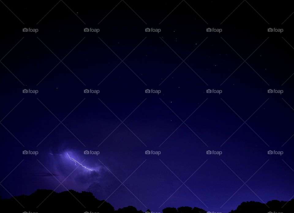 beautiful skys with lightning down low