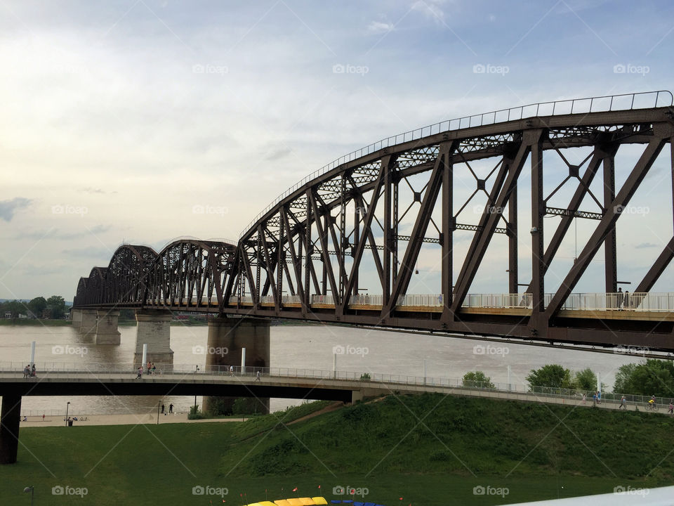 Bridge over Ohio river