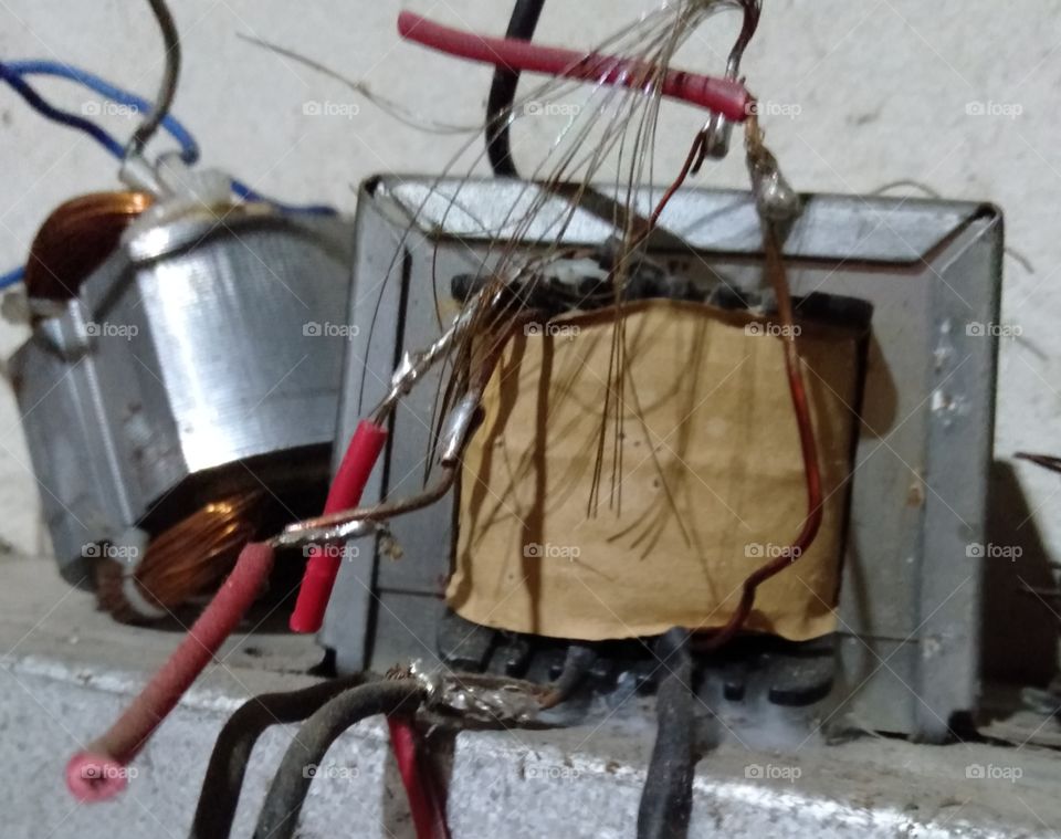 When junk is not used, it usually doesn't matter, including this broken transformer