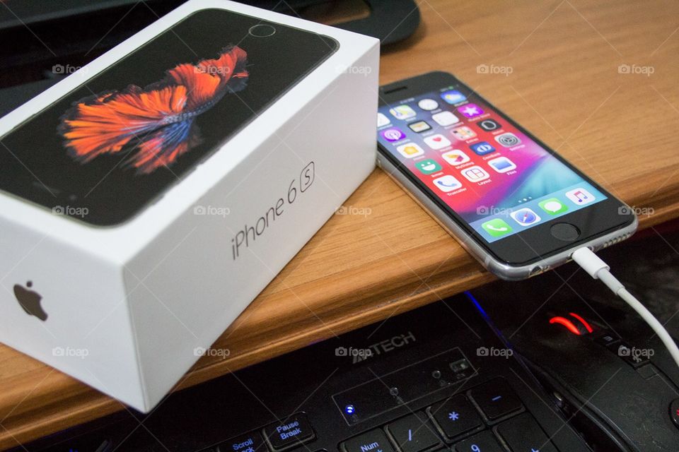 iPhone 6s and Box 