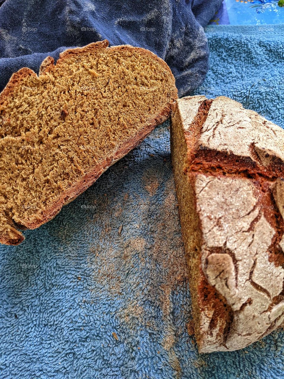 homemade bread homemade rye flour pastries