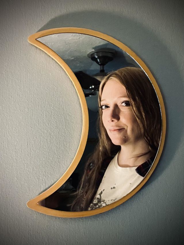 Reflections in a pretty mirror