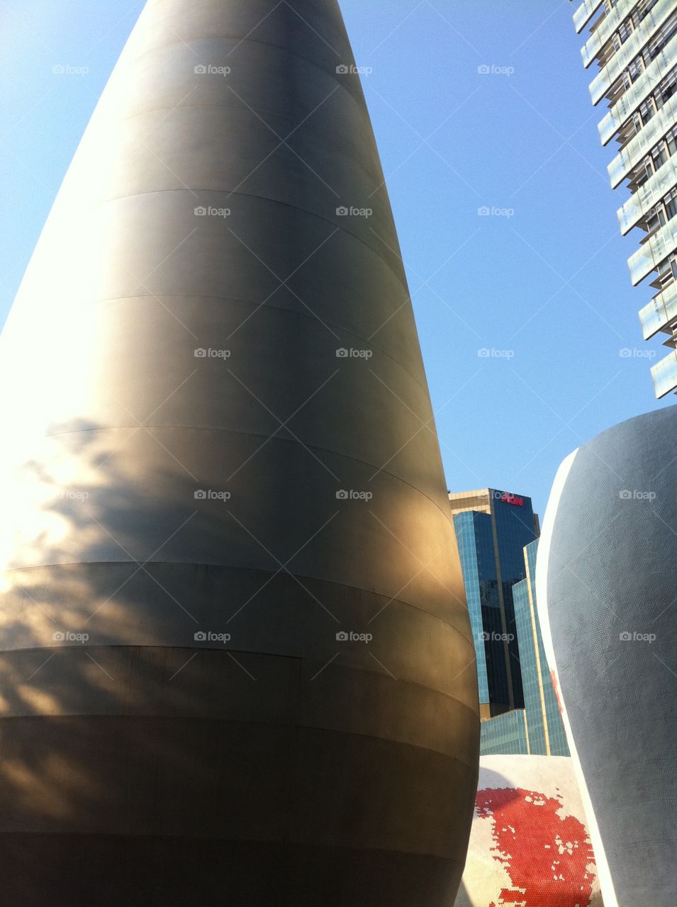 Reflecting on the roof