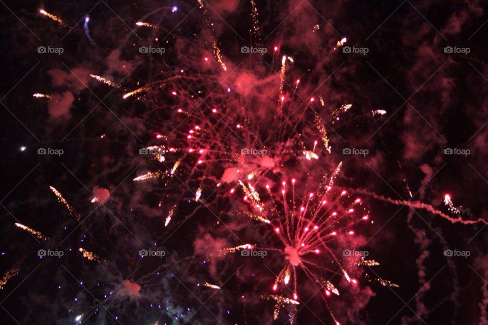 new year 2013 fireworks sky by Iphonepic
