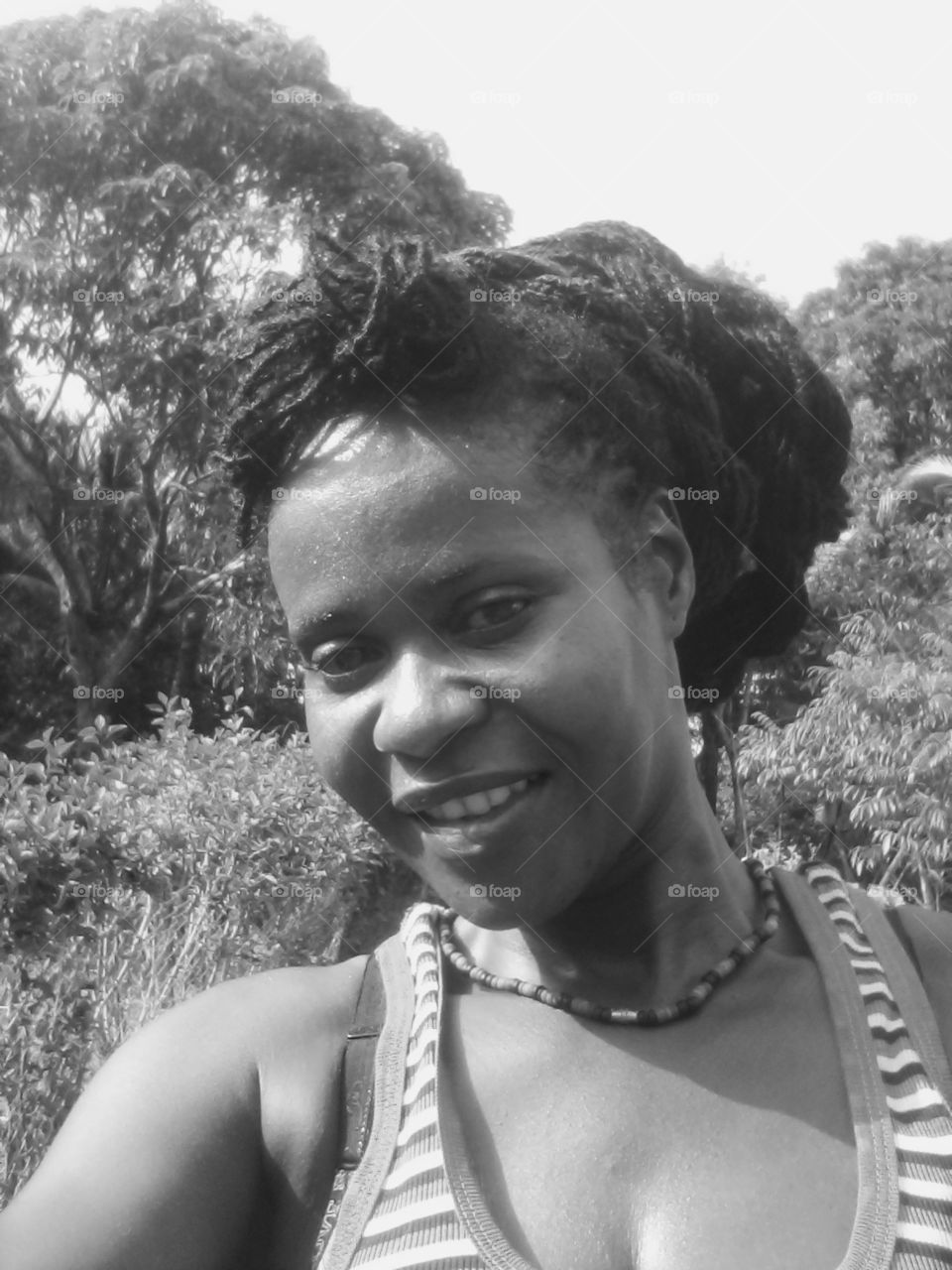 the beautiful black women how will never stop loving how she is and doing what she wants.