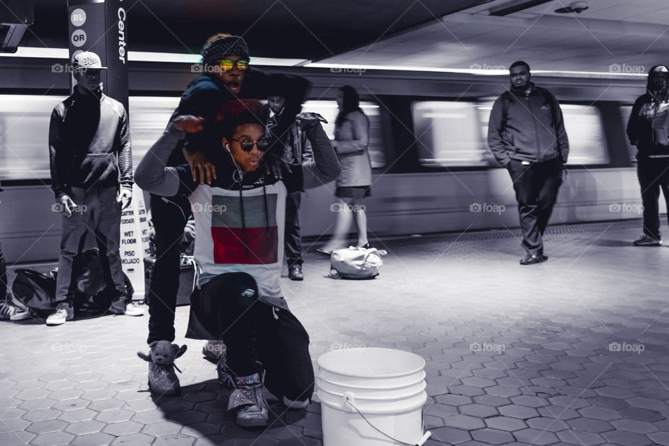 Subway Dancers
