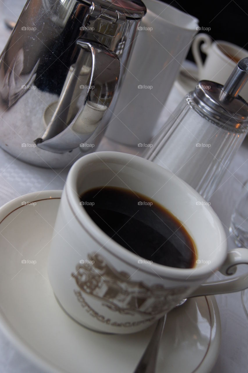 Coffee first, then breakfast