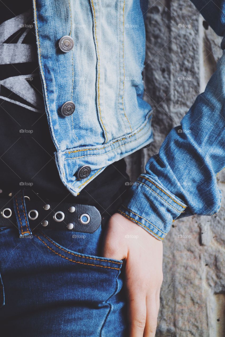 Denim clothing