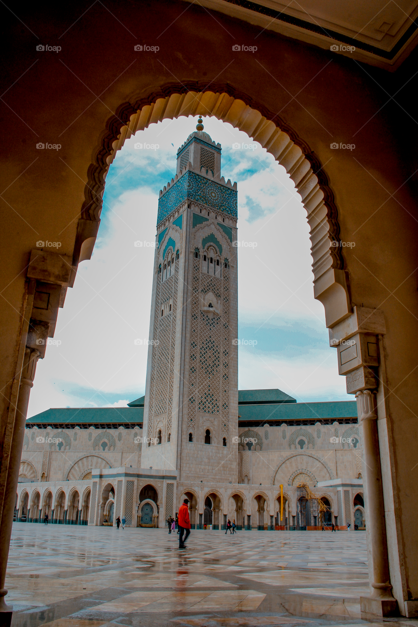 Mosque hassan II
