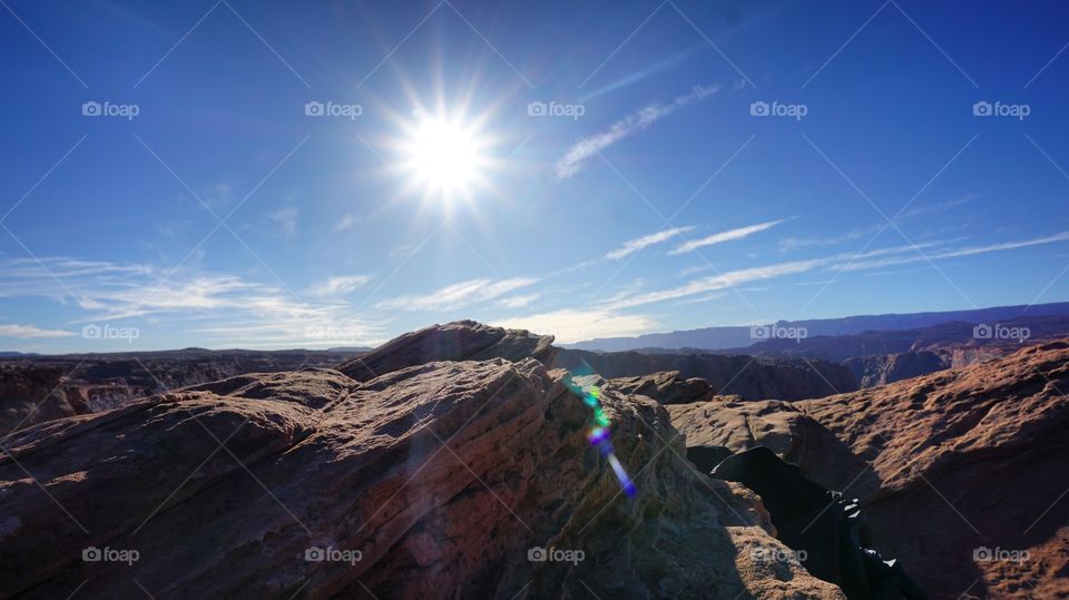 Desert sun 