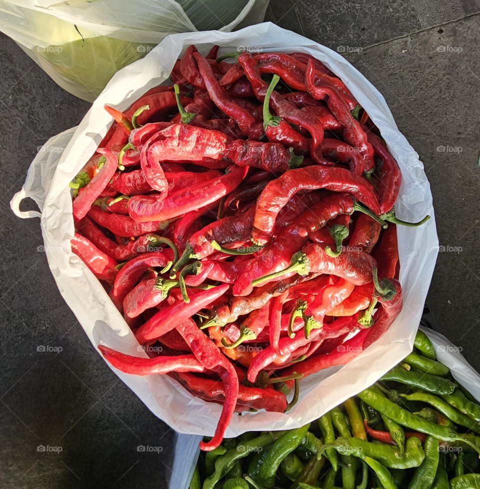 on the market of Tachkent