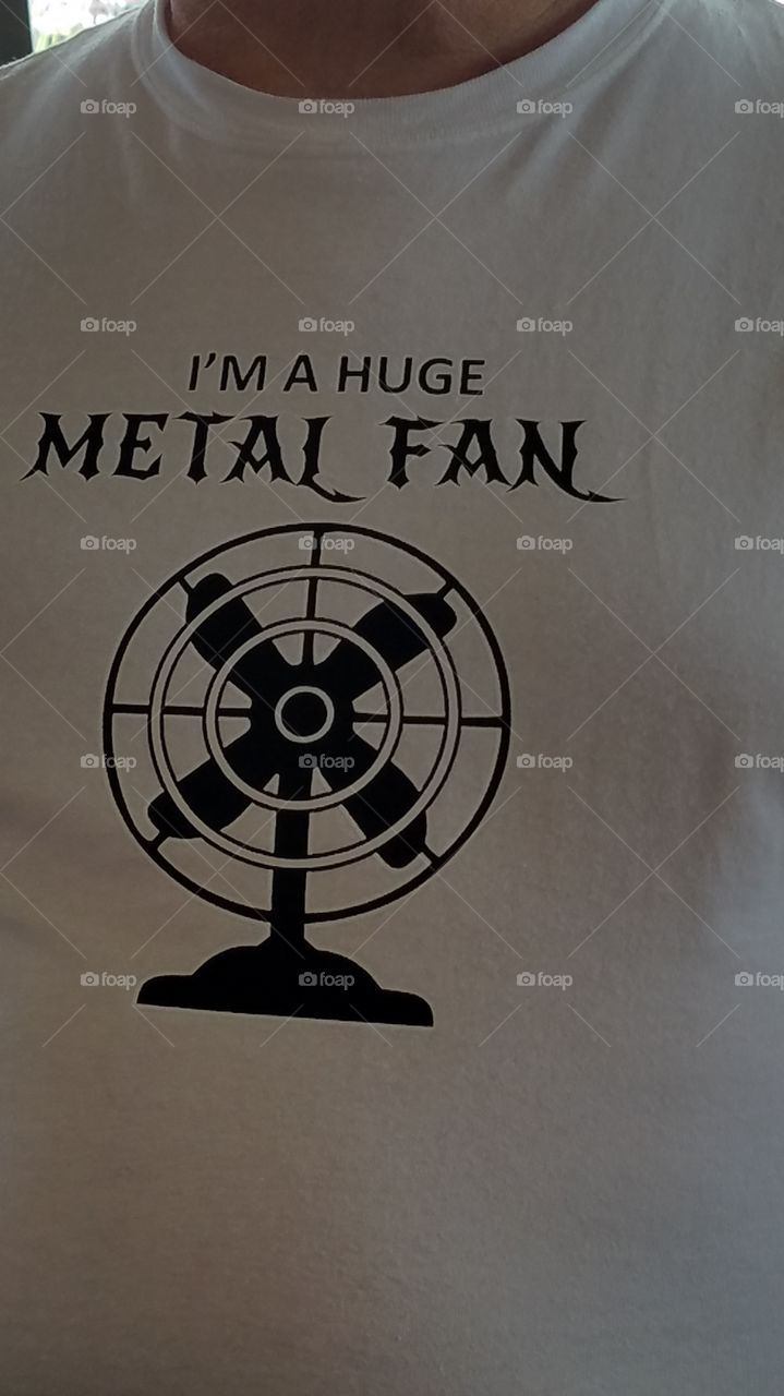 the T-shirt my brother was wearing