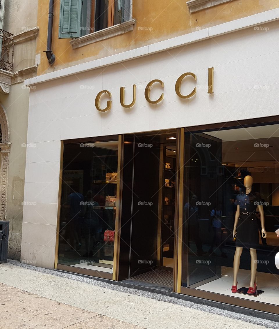 Gucci shop in Verona