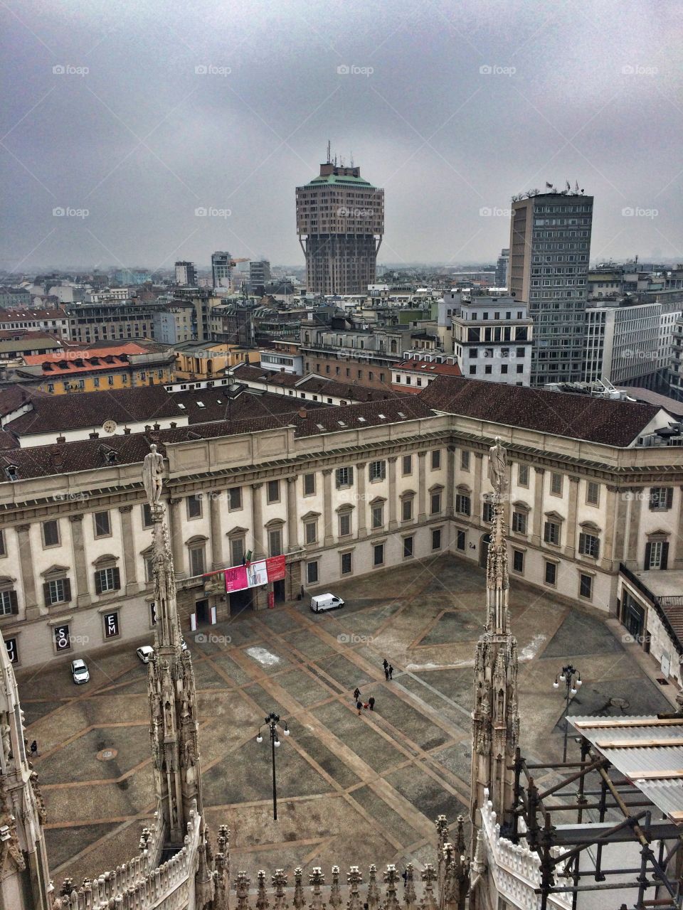 Milan, Italy from the Duomo