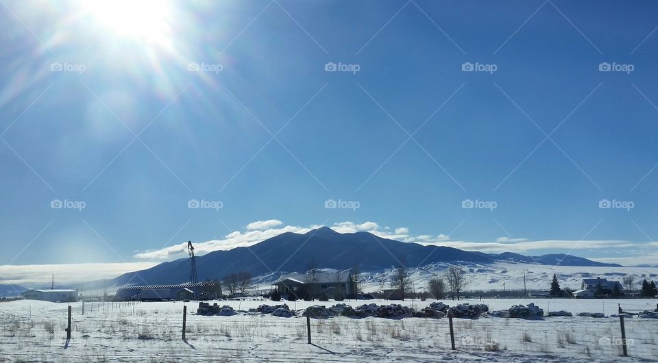 Snow, Winter, Mountain, Landscape, Cold