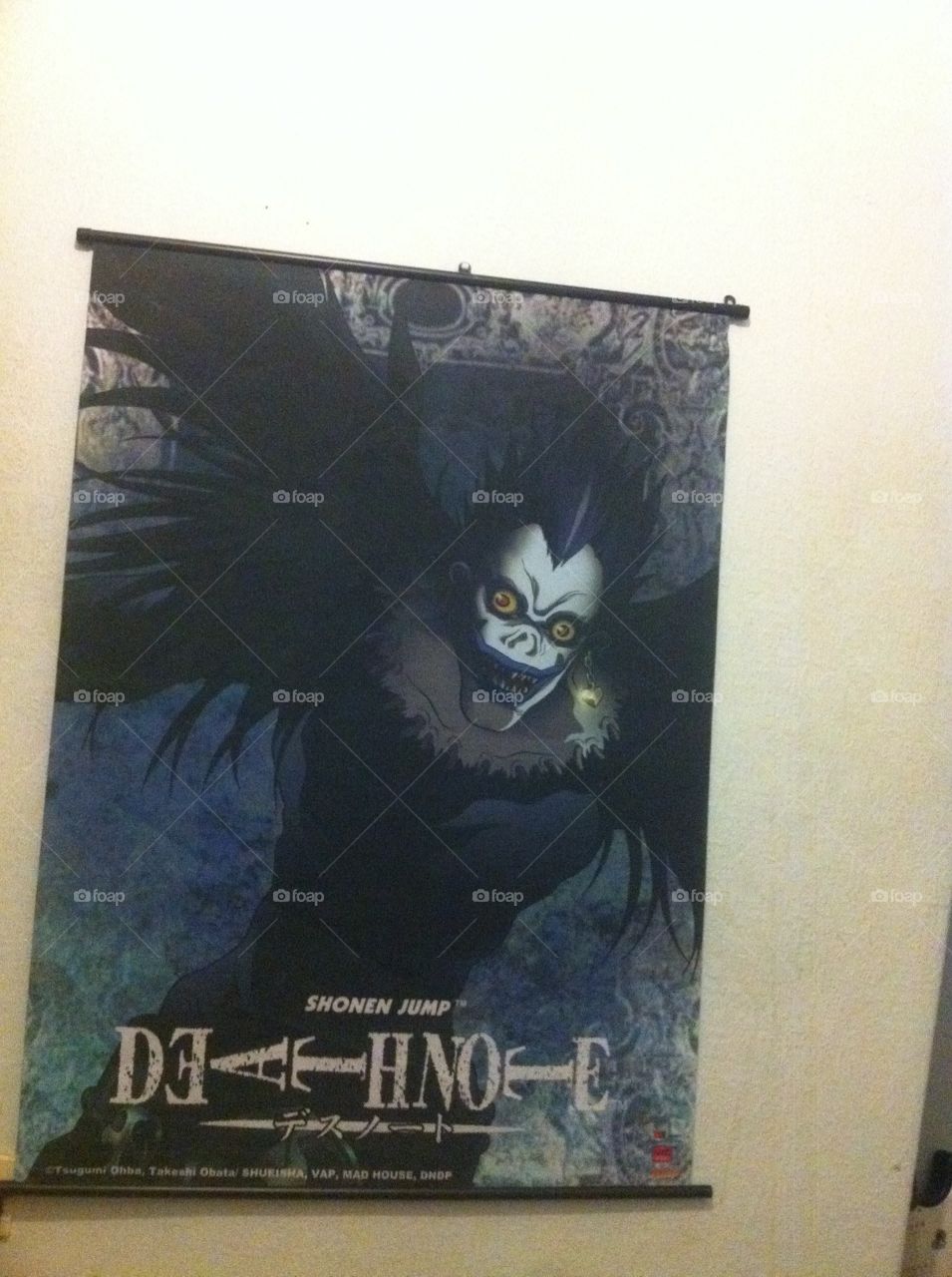 Death Note Wallscroll. The Wall-scroll in my room