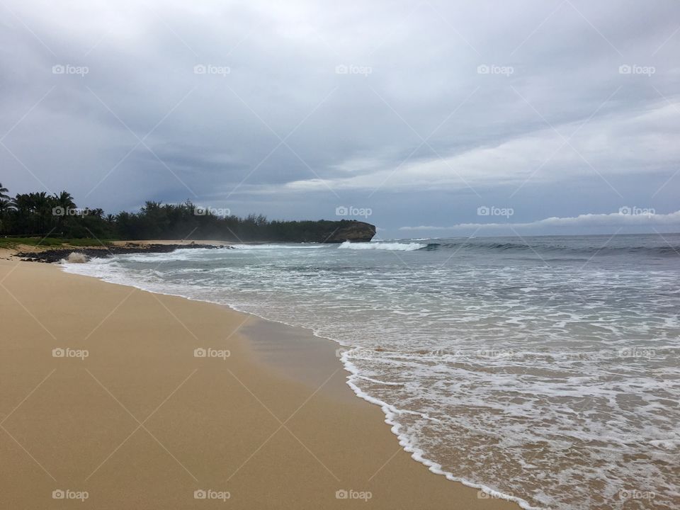Poipu Beach In Kauai, Hawaii
