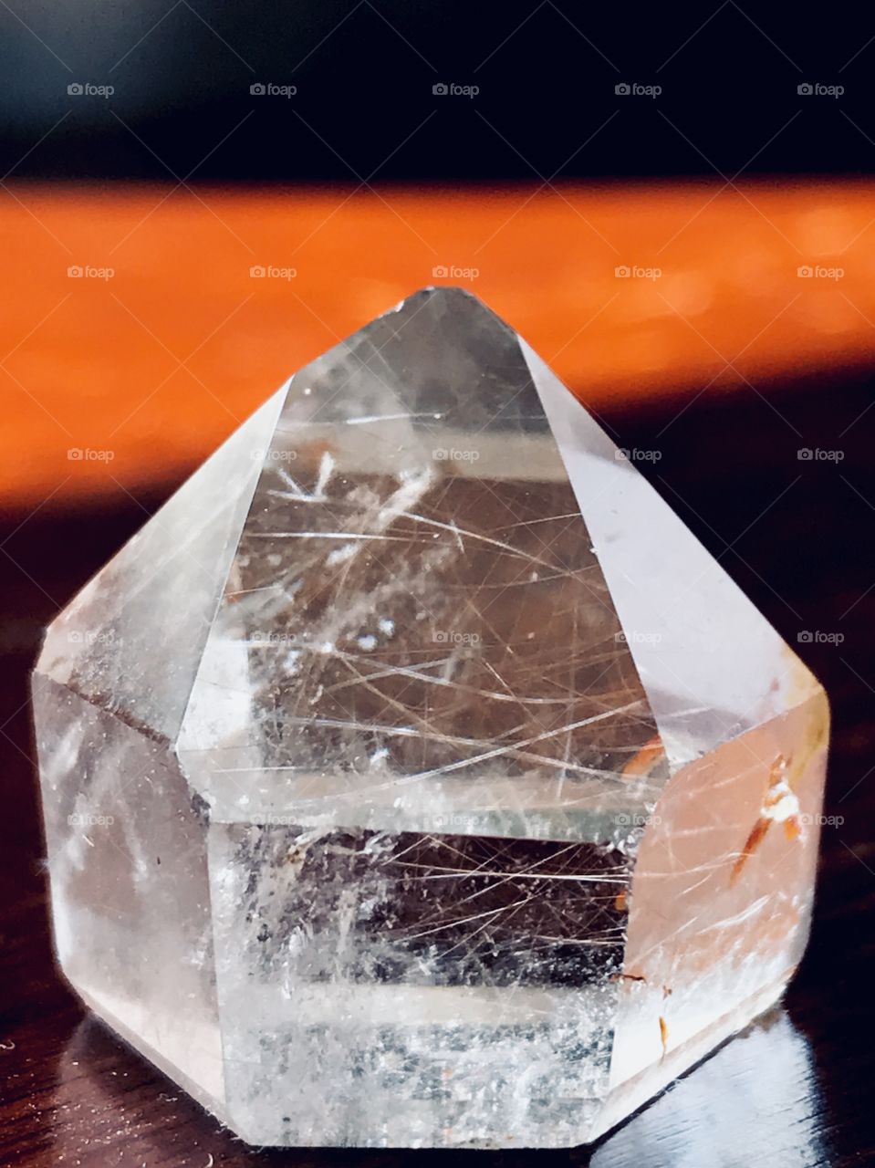 Rutile quartz