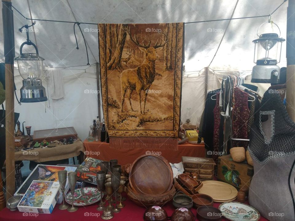 Renaissance faire vendor