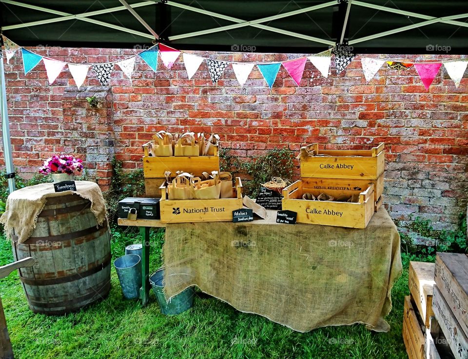 National trust market stall