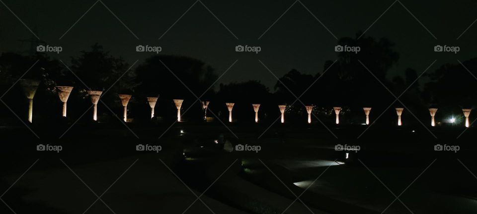 Night capture of pillers